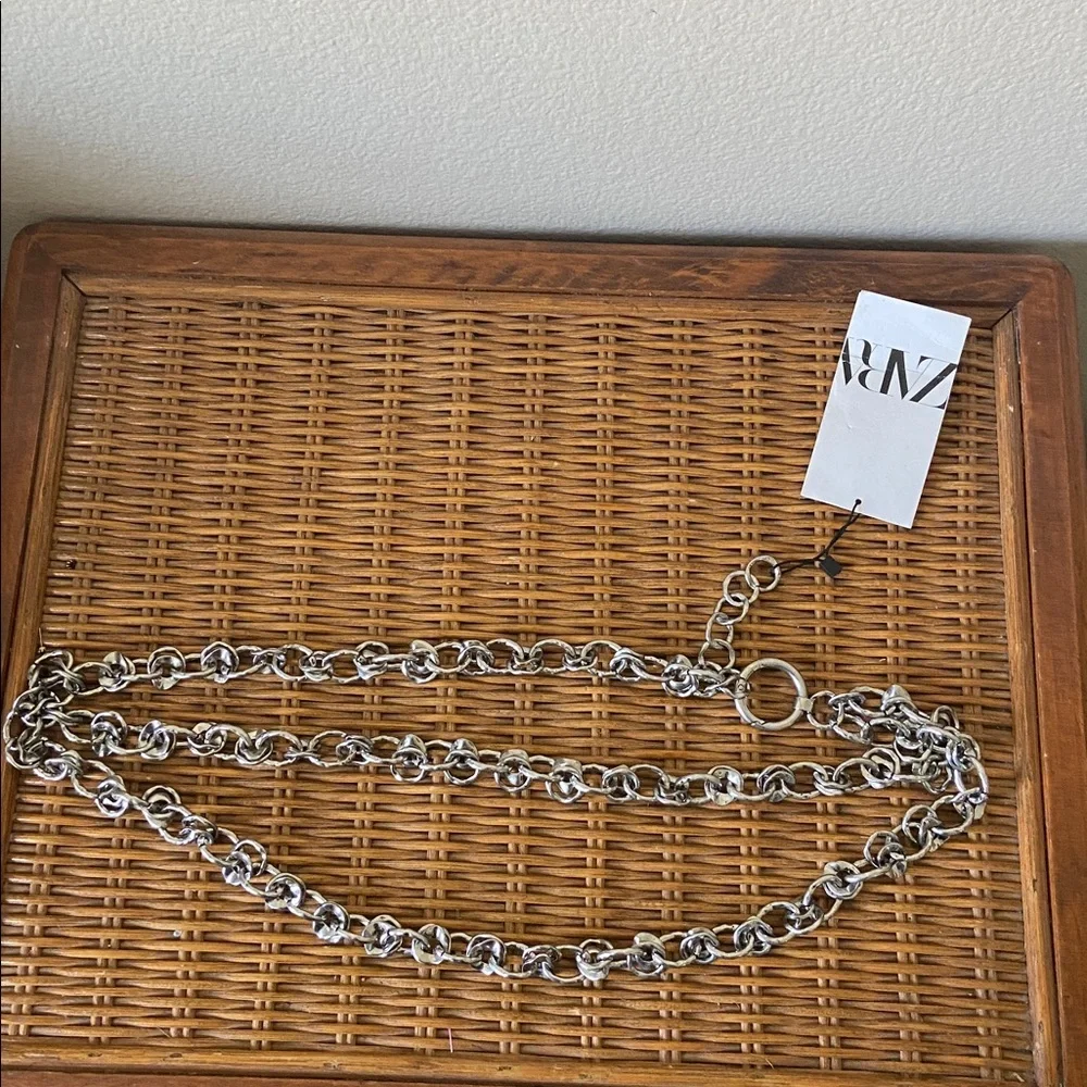 NEW ZARA DOUBLE Chain Belt